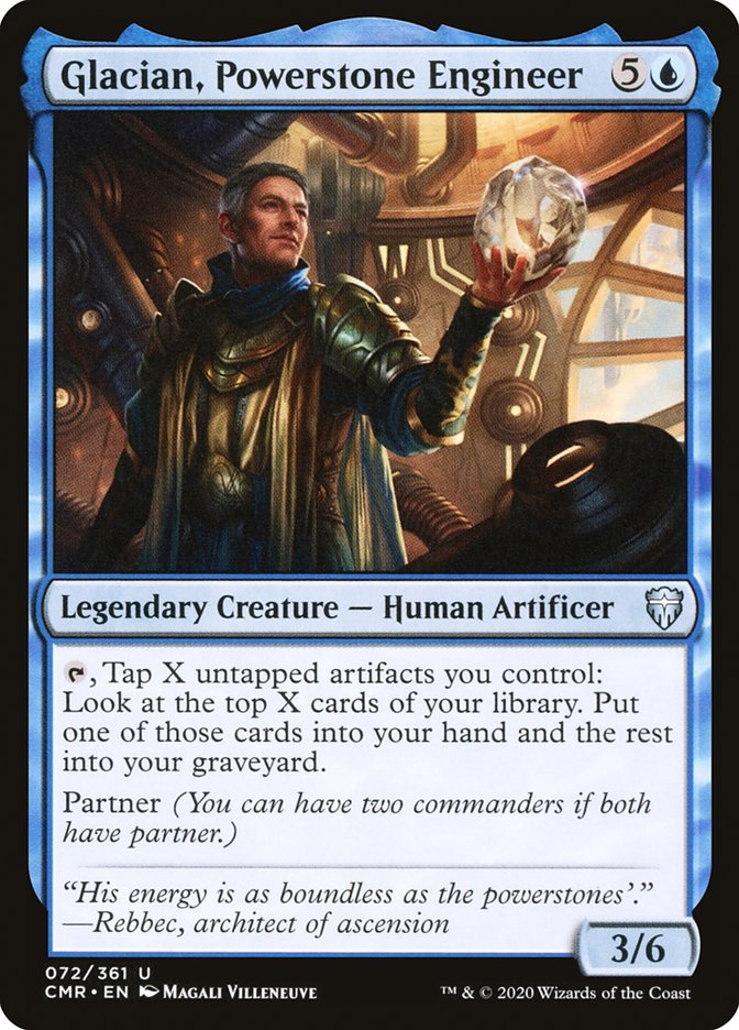 Glacian, Powerstone Engineer [Commander Legends] - The Mythic Store | 24h Order Processing