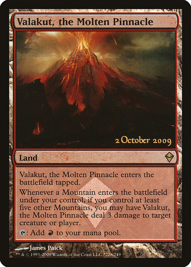 Valakut, the Molten Pinnacle [Zendikar Prerelease Promos] - The Mythic Store | 24h Order Processing