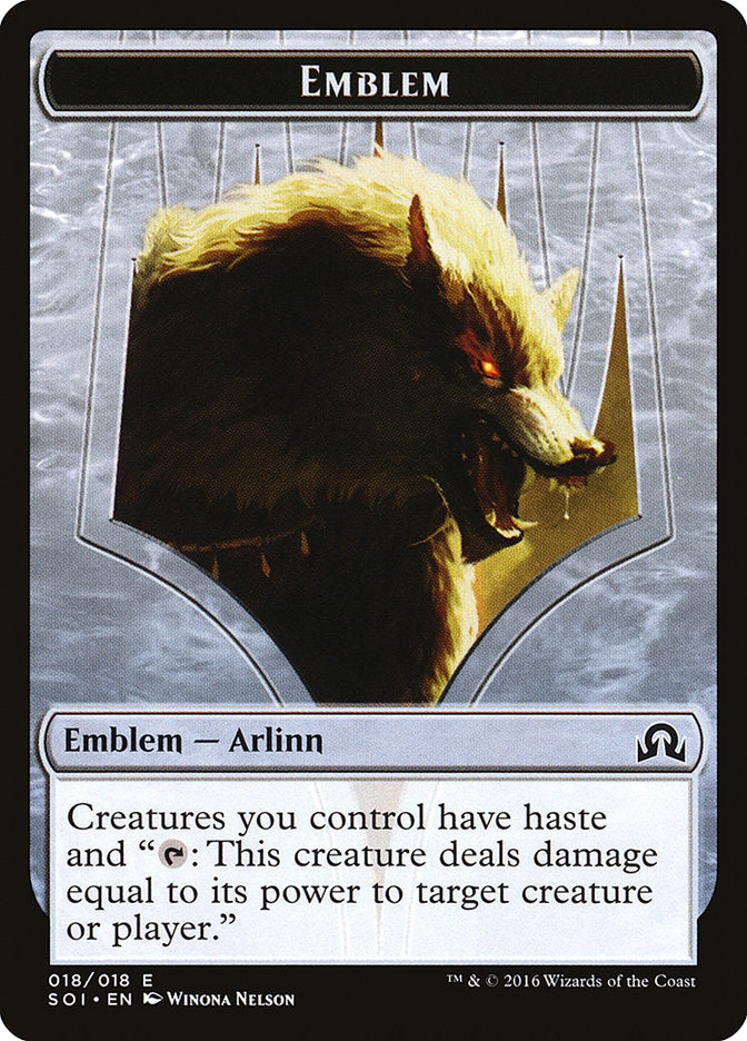 Arlinn Kord Emblem [Shadows over Innistrad Tokens] - The Mythic Store | 24h Order Processing