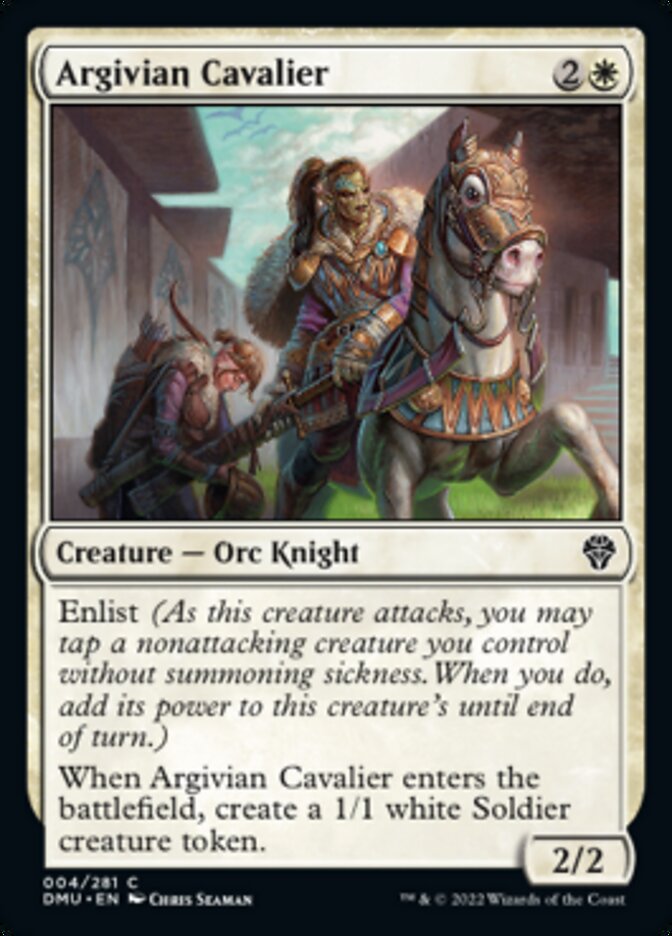 Argivian Cavalier [Dominaria United] - The Mythic Store | 24h Order Processing