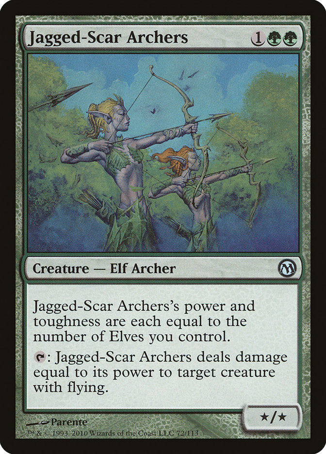 Jagged-Scar Archers [Duels of the Planeswalkers] - The Mythic Store | 24h Order Processing