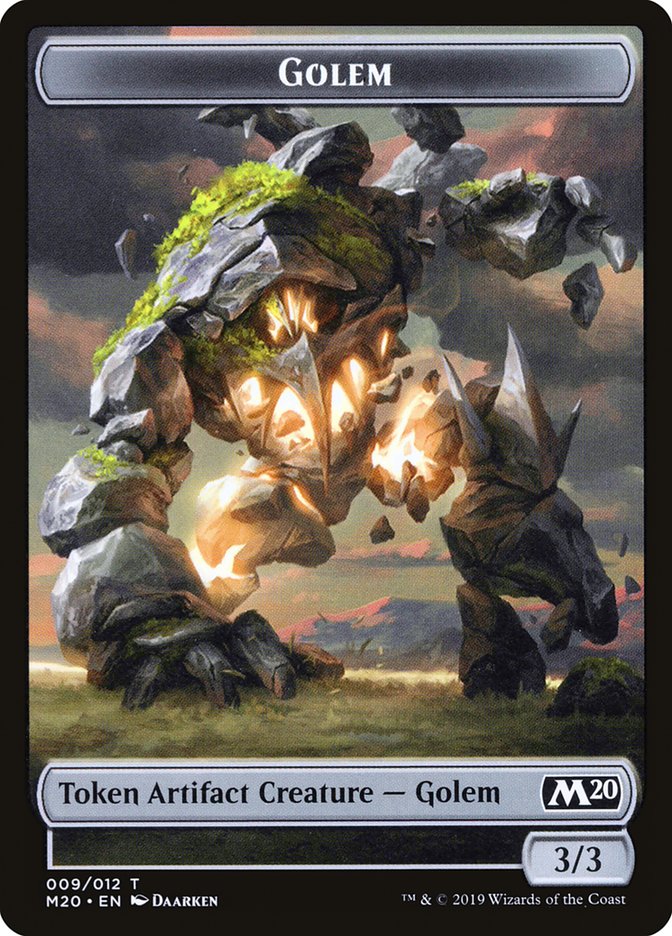 Golem Token [Core Set 2020 Tokens] - The Mythic Store | 24h Order Processing