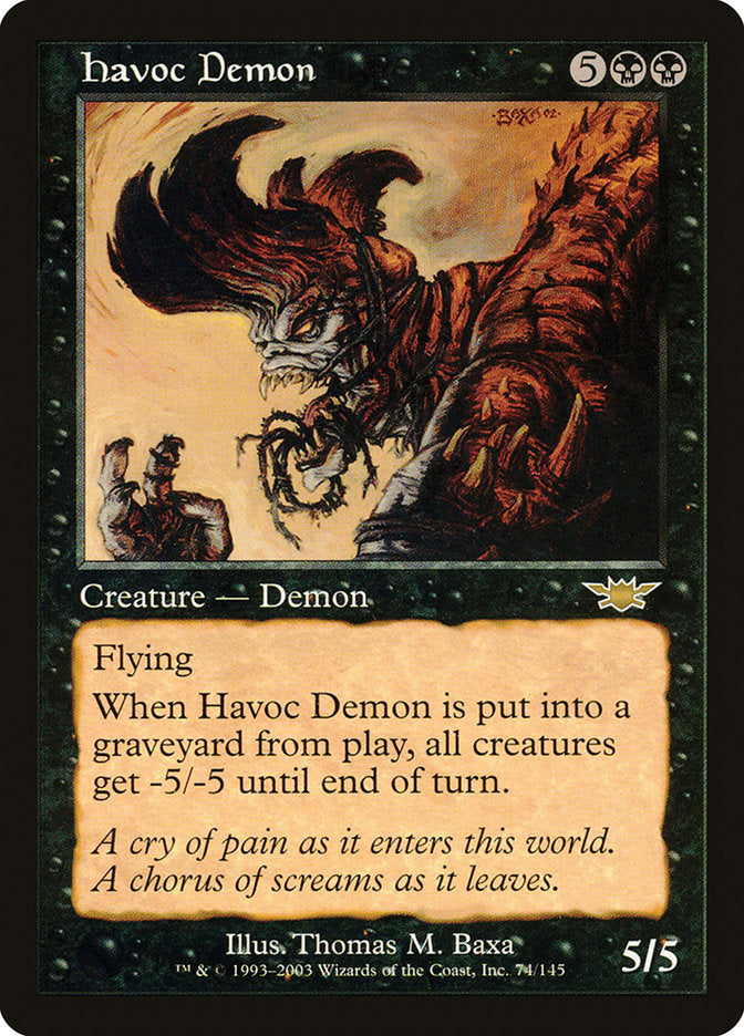 Havoc Demon [Legions] - The Mythic Store | 24h Order Processing