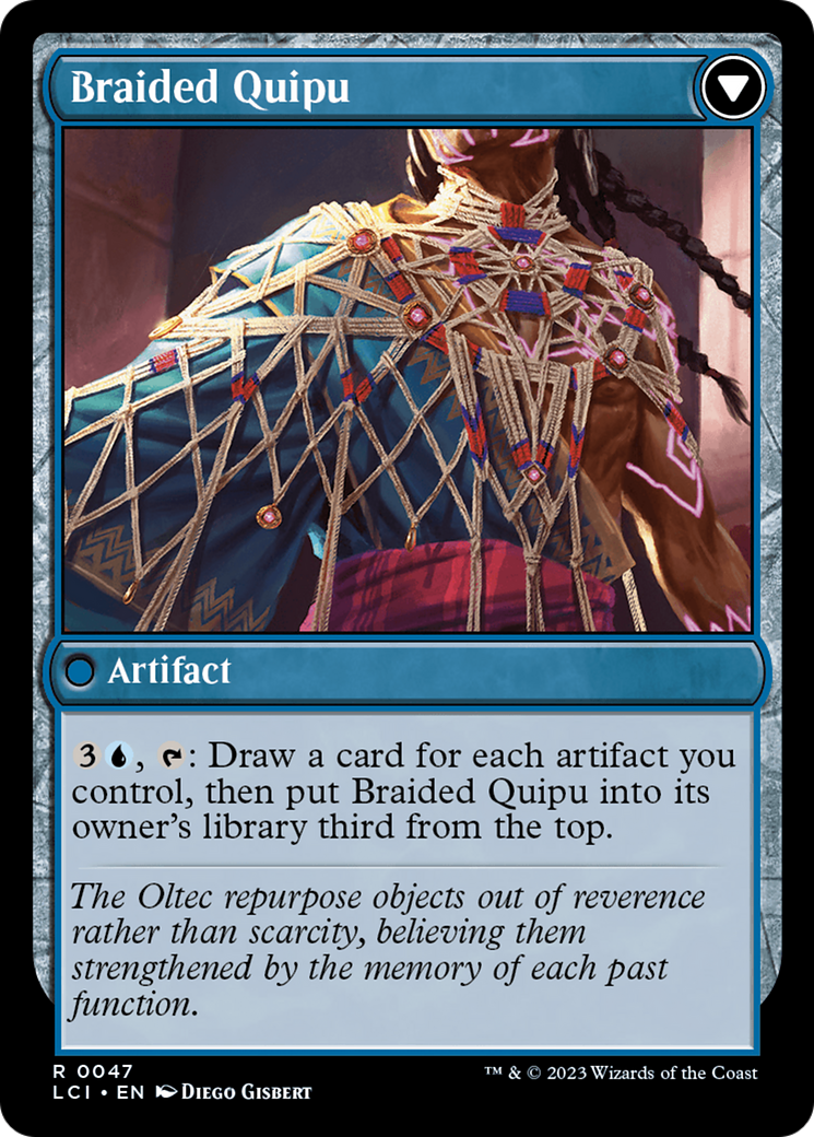 Braided Net // Braided Quipu [The Lost Caverns of Ixalan] - The Mythic Store | 24h Order Processing