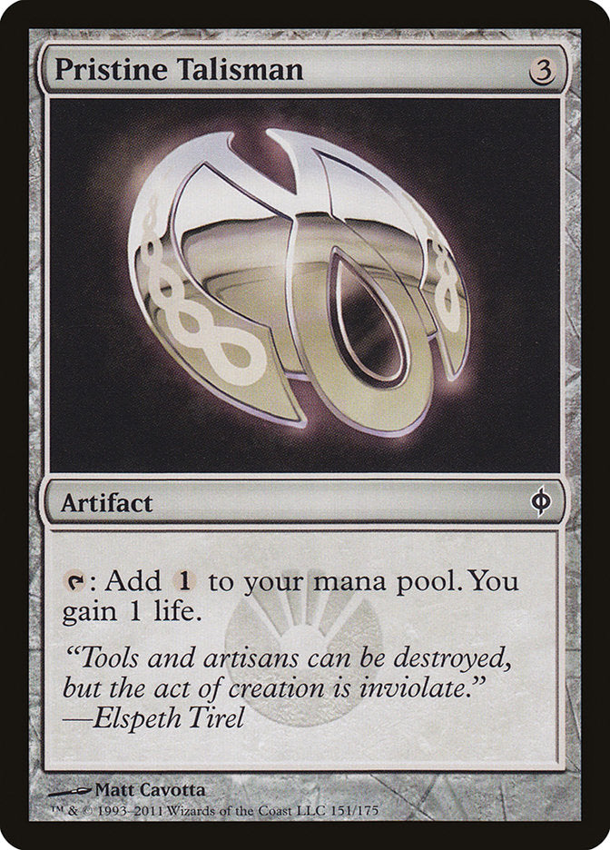 Pristine Talisman [New Phyrexia] - The Mythic Store | 24h Order Processing