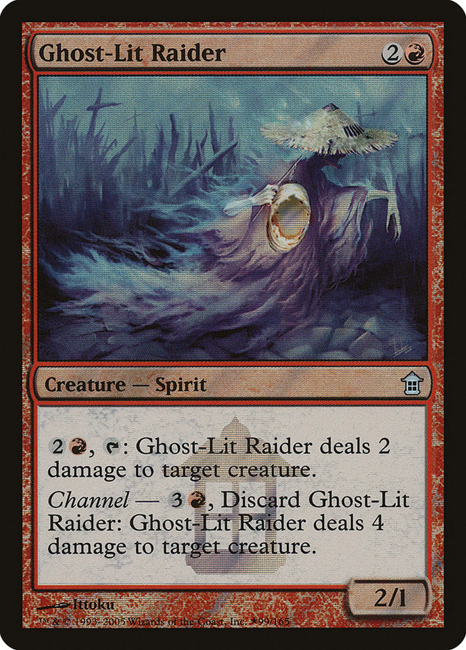 Ghost-Lit Raider [Saviors of Kamigawa Promos] - The Mythic Store | 24h Order Processing