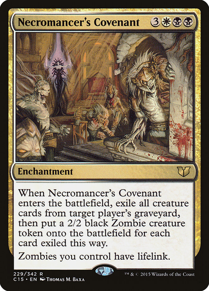 Necromancer's Covenant [Commander 2015] - The Mythic Store | 24h Order Processing