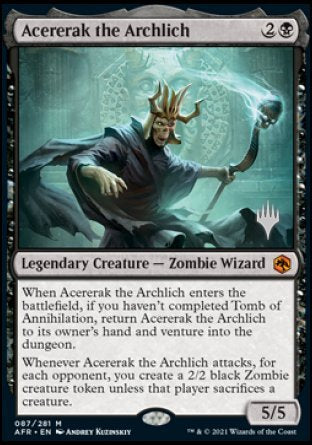 Acererak the Archlich (Promo Pack) [Dungeons & Dragons: Adventures in the Forgotten Realms Promos] - The Mythic Store | 24h Order Processing