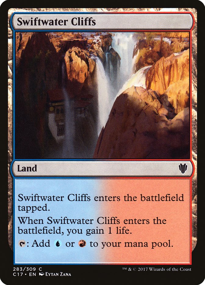 Swiftwater Cliffs [Commander 2017] - The Mythic Store | 24h Order Processing