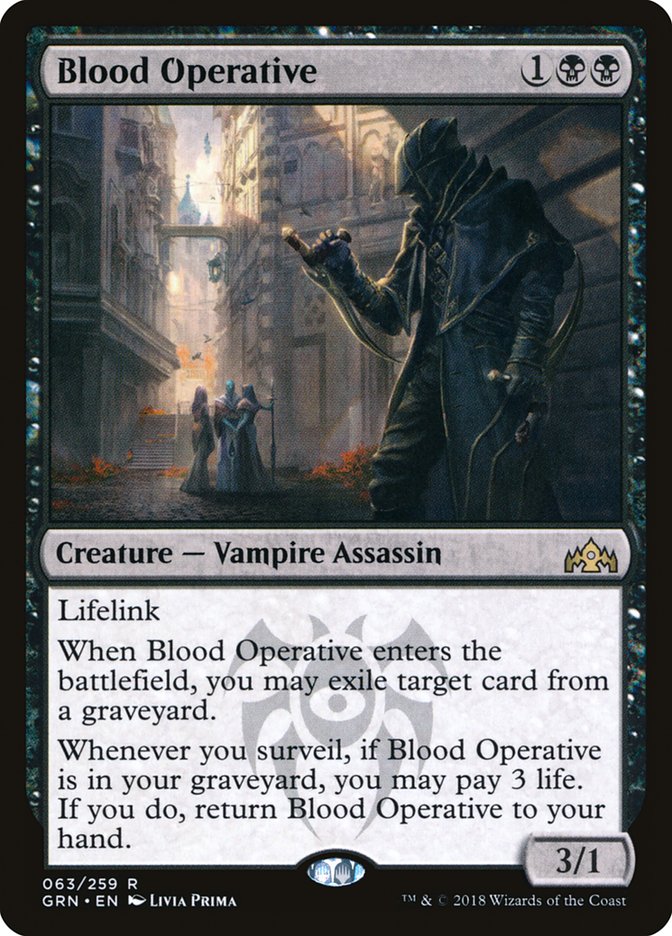 Blood Operative [Guilds of Ravnica] - The Mythic Store | 24h Order Processing