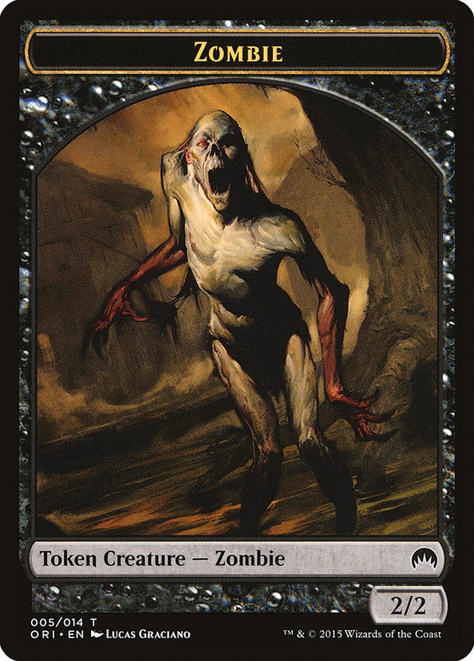 Zombie Token [Magic Origins Tokens] - The Mythic Store | 24h Order Processing