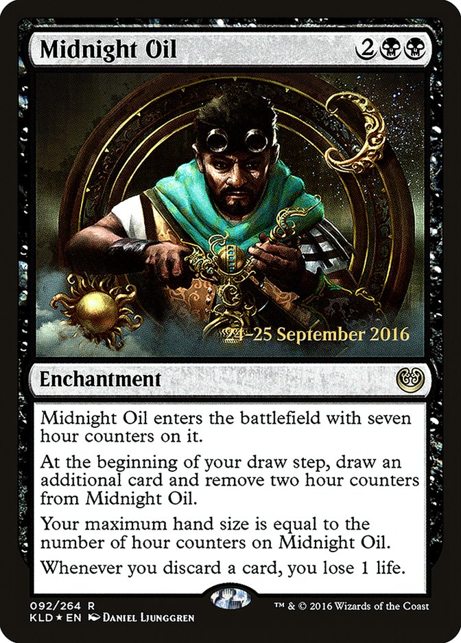 Midnight Oil [Kaladesh Prerelease Promos] - The Mythic Store | 24h Order Processing