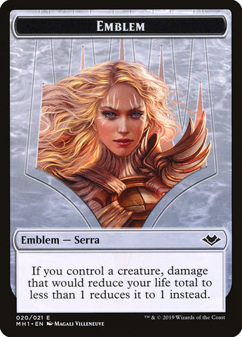 Serra the Benevolent Emblem [Modern Horizons Tokens] - The Mythic Store | 24h Order Processing