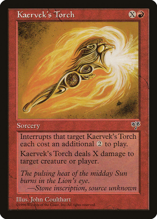 Kaervek's Torch [Mirage] - The Mythic Store | 24h Order Processing