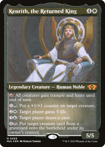 Kenrith, the Returned King (Foil Etched) [Multiverse Legends] - The Mythic Store | 24h Order Processing