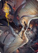 Serra Faithkeeper Art Card (Gold-Stamped Signature) [March of the Machine Art Series] - The Mythic Store | 24h Order Processing