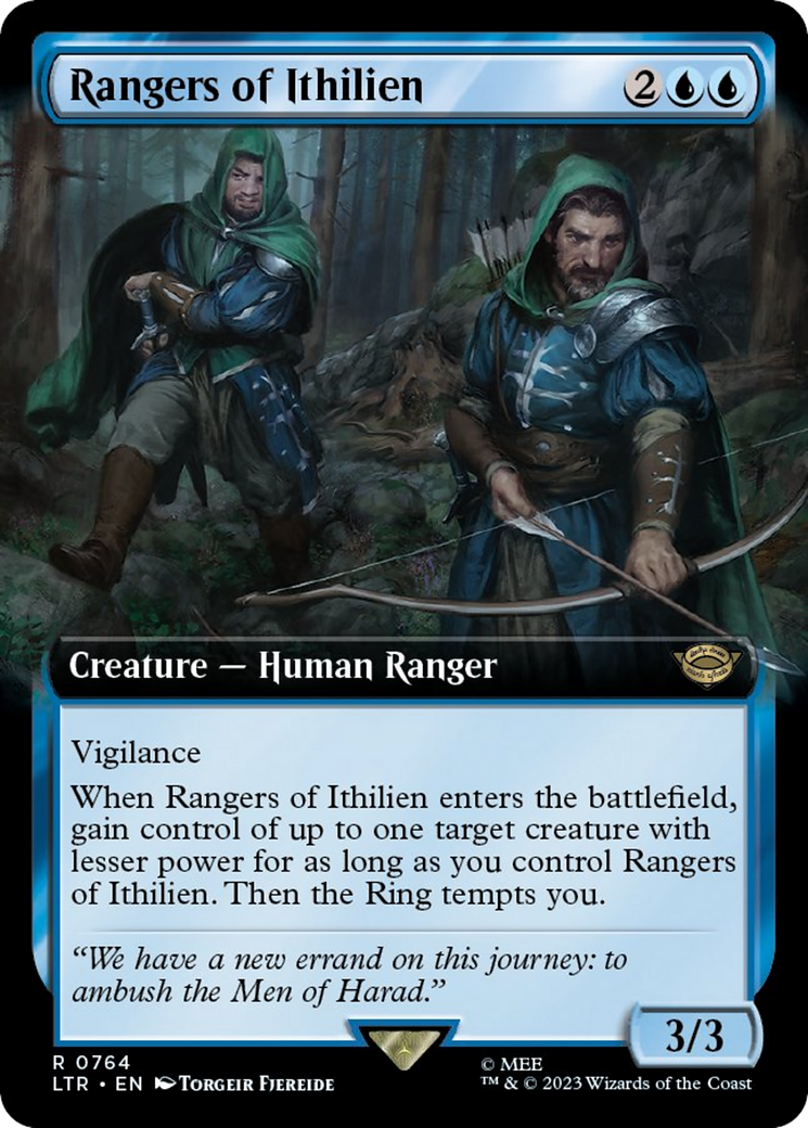 Rangers of Ithilien (Extended Art) (Surge Foil) [The Lord of the Rings: Tales of Middle-Earth] - The Mythic Store | 24h Order Processing