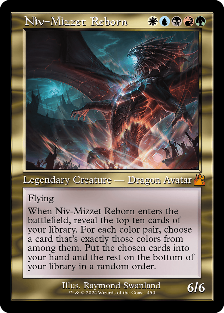 Niv-Mizzet Reborn (Retro Frame) [Ravnica Remastered] - The Mythic Store | 24h Order Processing