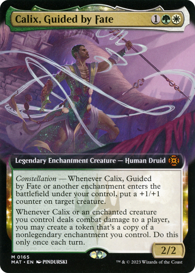 Calix, Guided by Fate (Extended Art) [March of the Machine: The Aftermath] - The Mythic Store | 24h Order Processing