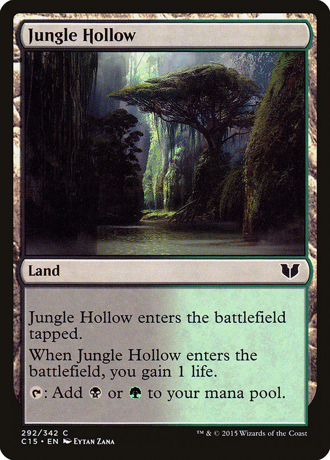 Jungle Hollow [Commander 2015] - The Mythic Store | 24h Order Processing