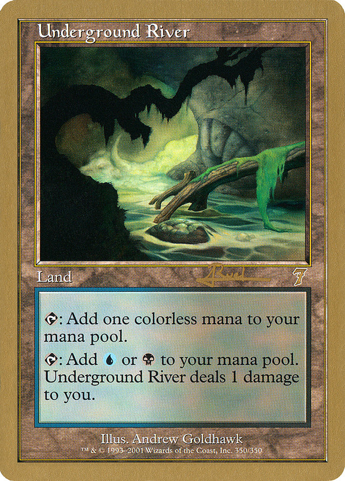 Underground River (Antoine Ruel) [World Championship Decks 2001] - The Mythic Store | 24h Order Processing