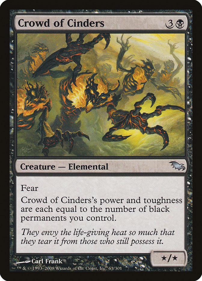 Crowd of Cinders [Shadowmoor] - The Mythic Store | 24h Order Processing