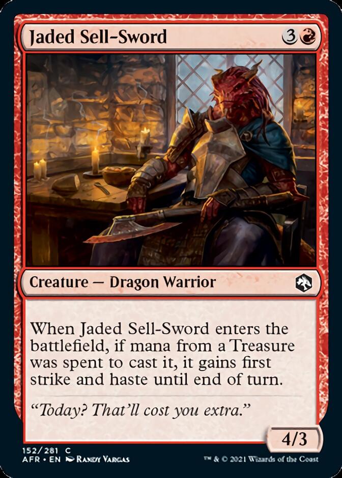 Jaded Sell-Sword [Dungeons & Dragons: Adventures in the Forgotten Realms] - The Mythic Store | 24h Order Processing