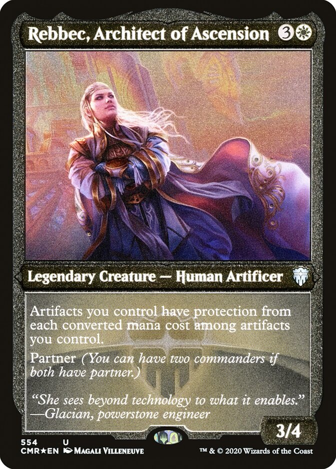 Rebbec, Architect of Ascension (Etched) [Commander Legends] - The Mythic Store | 24h Order Processing