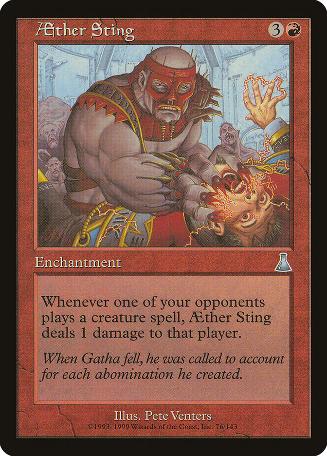 Aether Sting [Urza's Destiny] - The Mythic Store | 24h Order Processing
