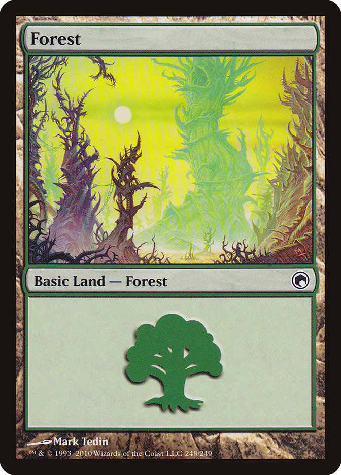 Forest (248) [Scars of Mirrodin] - The Mythic Store | 24h Order Processing