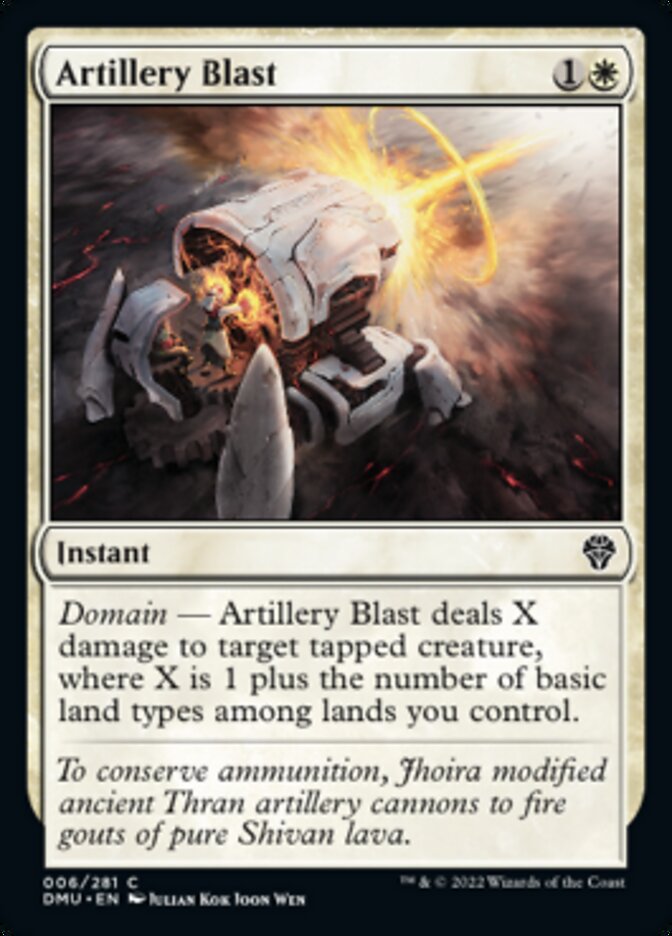 Artillery Blast [Dominaria United] - The Mythic Store | 24h Order Processing