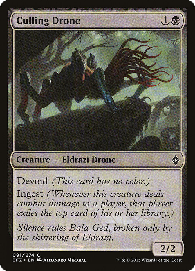 Culling Drone [Battle for Zendikar] - The Mythic Store | 24h Order Processing