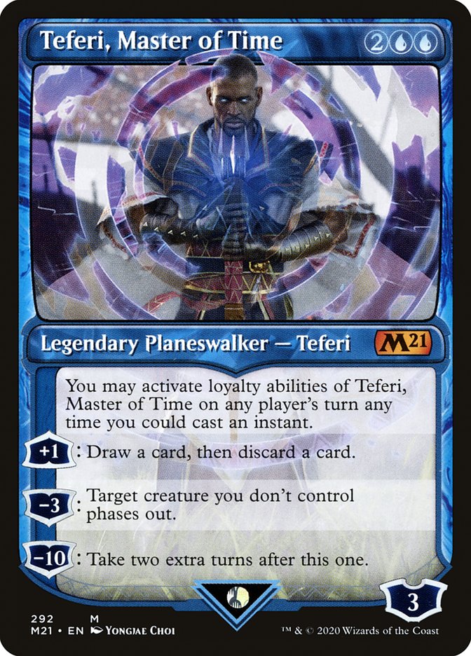Teferi, Master of Time (Showcase) (292) [Core Set 2021] - The Mythic Store | 24h Order Processing