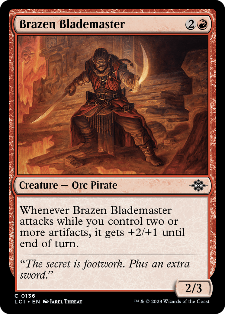 Brazen Blademaster [The Lost Caverns of Ixalan] - The Mythic Store | 24h Order Processing