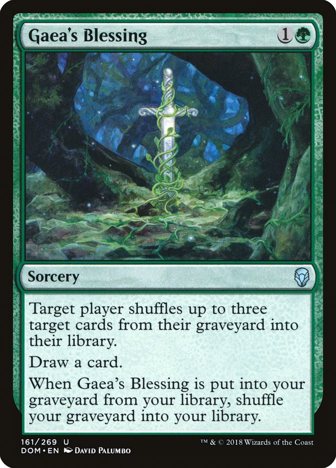 Gaea's Blessing [Dominaria] - The Mythic Store | 24h Order Processing