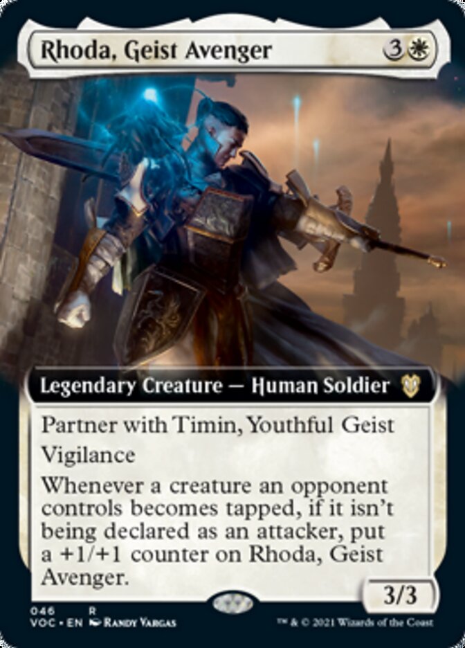 Rhoda, Geist Avenger (Extended Art) [Innistrad: Crimson Vow Commander] - The Mythic Store | 24h Order Processing