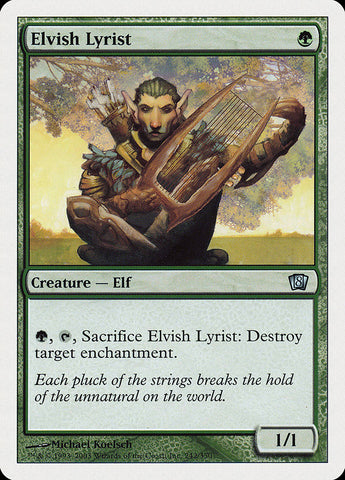 Elvish Lyrist [Eighth Edition] - The Mythic Store | 24h Order Processing