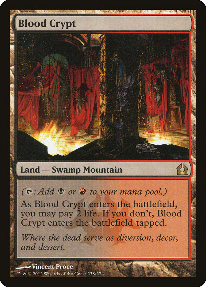 Blood Crypt [Return to Ravnica] - The Mythic Store | 24h Order Processing