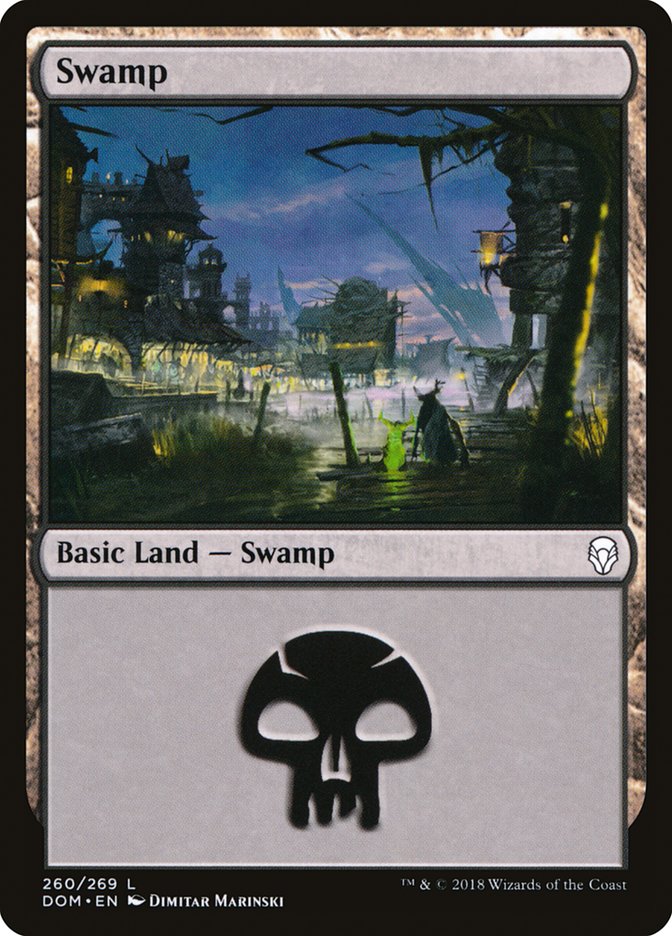 Swamp (260) [Dominaria] - The Mythic Store | 24h Order Processing