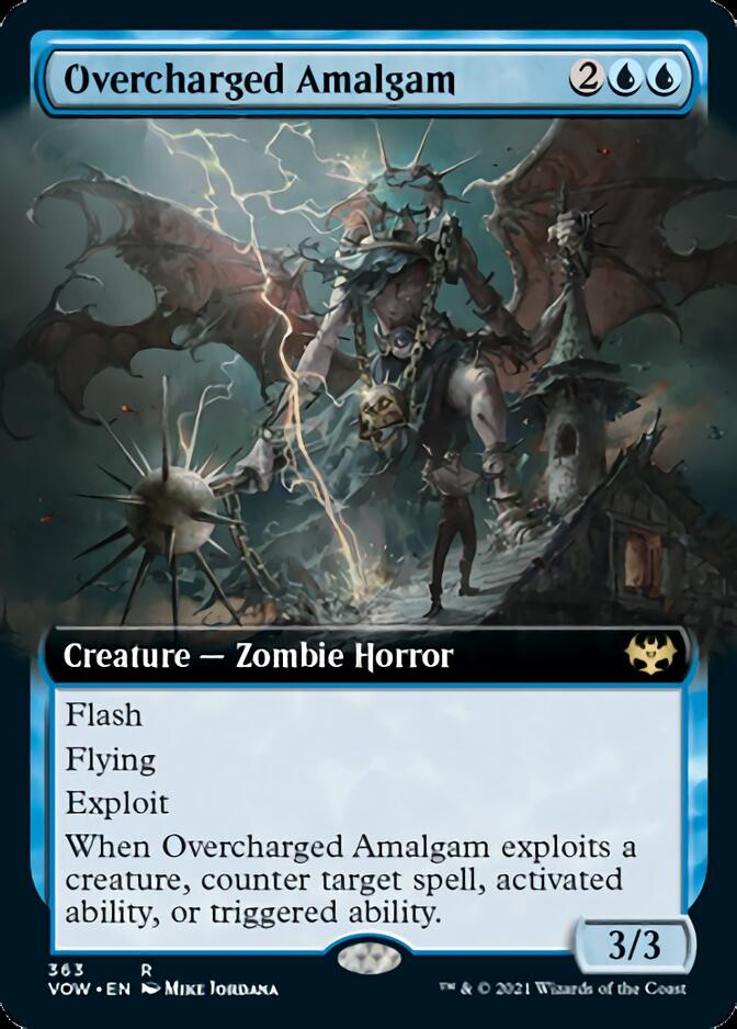 Overcharged Amalgam (Extended Art) [Innistrad: Crimson Vow] - The Mythic Store | 24h Order Processing