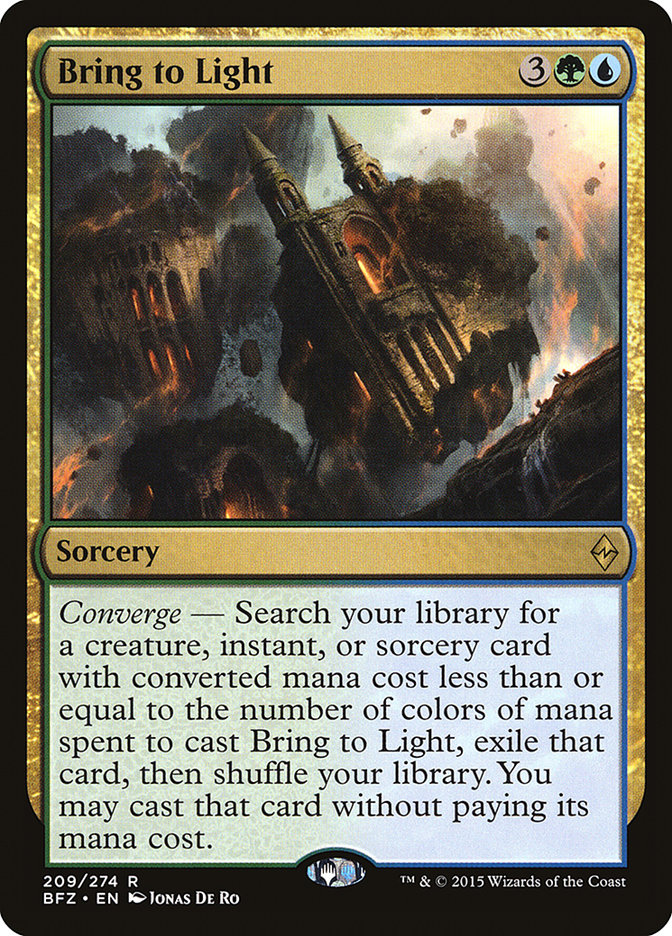 Bring to Light [Battle for Zendikar] - The Mythic Store | 24h Order Processing