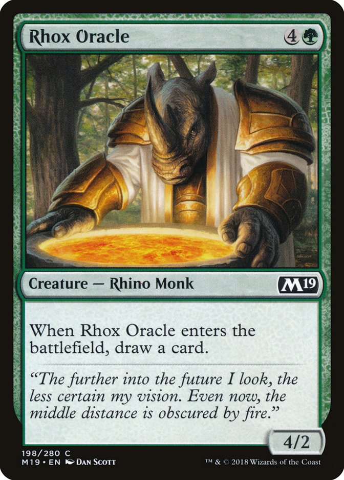 Rhox Oracle [Core Set 2019] - The Mythic Store | 24h Order Processing