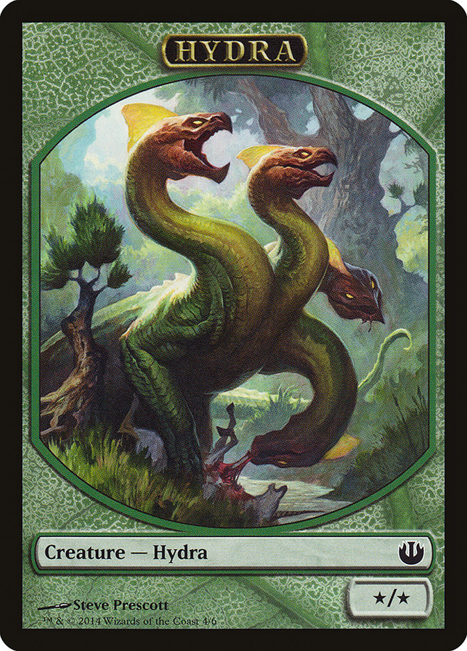 Hydra Token [Journey into Nyx Tokens] - The Mythic Store | 24h Order Processing