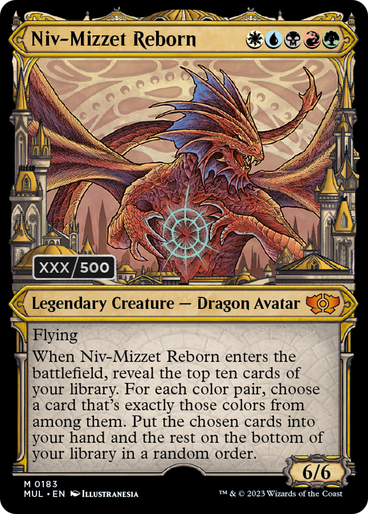 Niv-Mizzet Reborn (Serialized) [Multiverse Legends] - The Mythic Store | 24h Order Processing