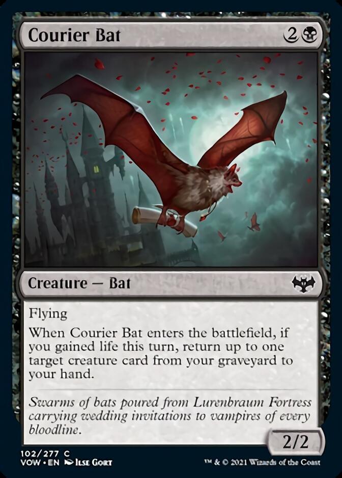 Courier Bat [Innistrad: Crimson Vow] - The Mythic Store | 24h Order Processing