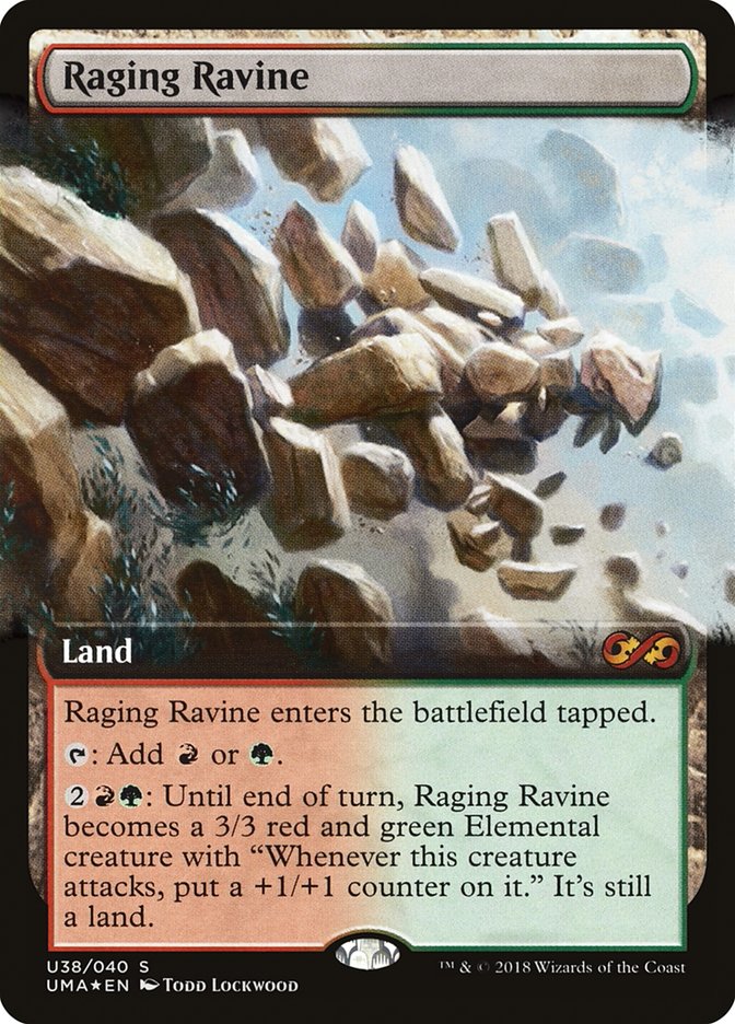 Raging Ravine (Topper) [Ultimate Masters Box Topper] - The Mythic Store | 24h Order Processing
