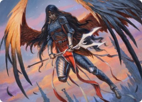 Liesa, Forgotten Archangel Art Card [Innistrad: Midnight Hunt Art Series] - The Mythic Store | 24h Order Processing
