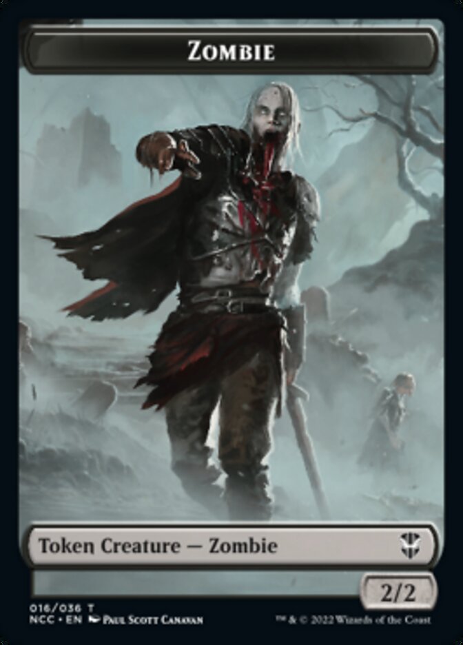 Zombie // Drake Double-Sided Token [Streets of New Capenna Commander Tokens] - The Mythic Store | 24h Order Processing