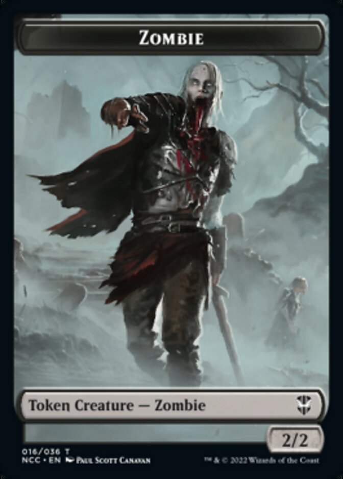 Zombie // Goat Double-Sided Token [Streets of New Capenna Commander Tokens] - The Mythic Store | 24h Order Processing