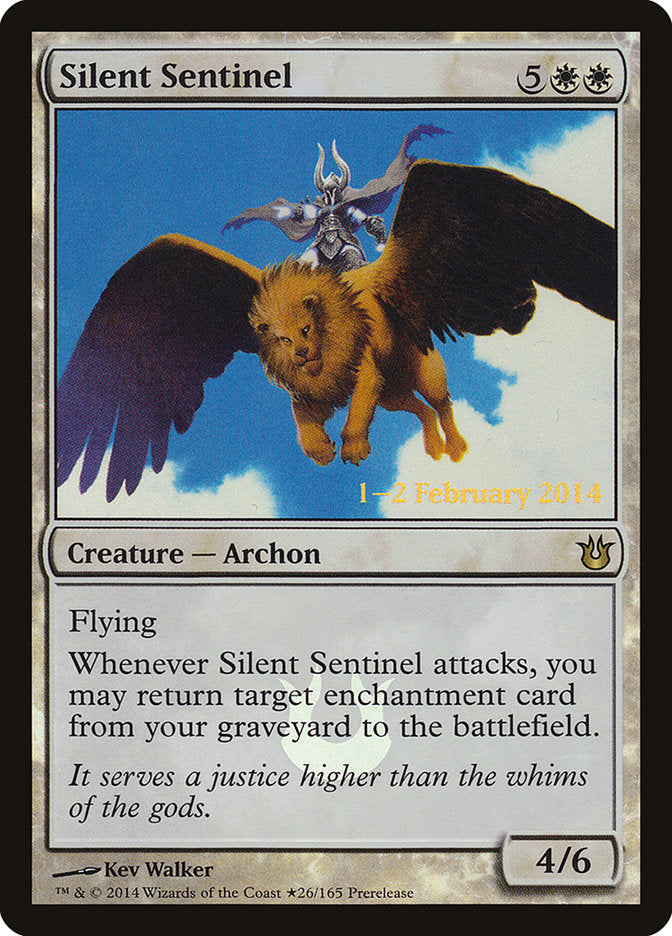 Silent Sentinel [Born of the Gods Prerelease Promos] - The Mythic Store | 24h Order Processing